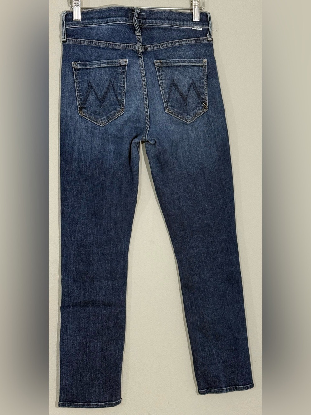 MOTHER The Mid Rise Dazzler Ankle Teaming Up Jeans Womens 27 Skinny Stretch - Picture 2 of 14
